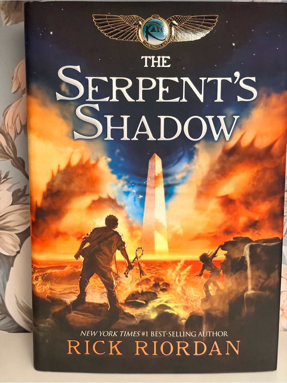 Rick Riordan The Serpent’s Shadow Hardcover Kane Chronicles Book 3